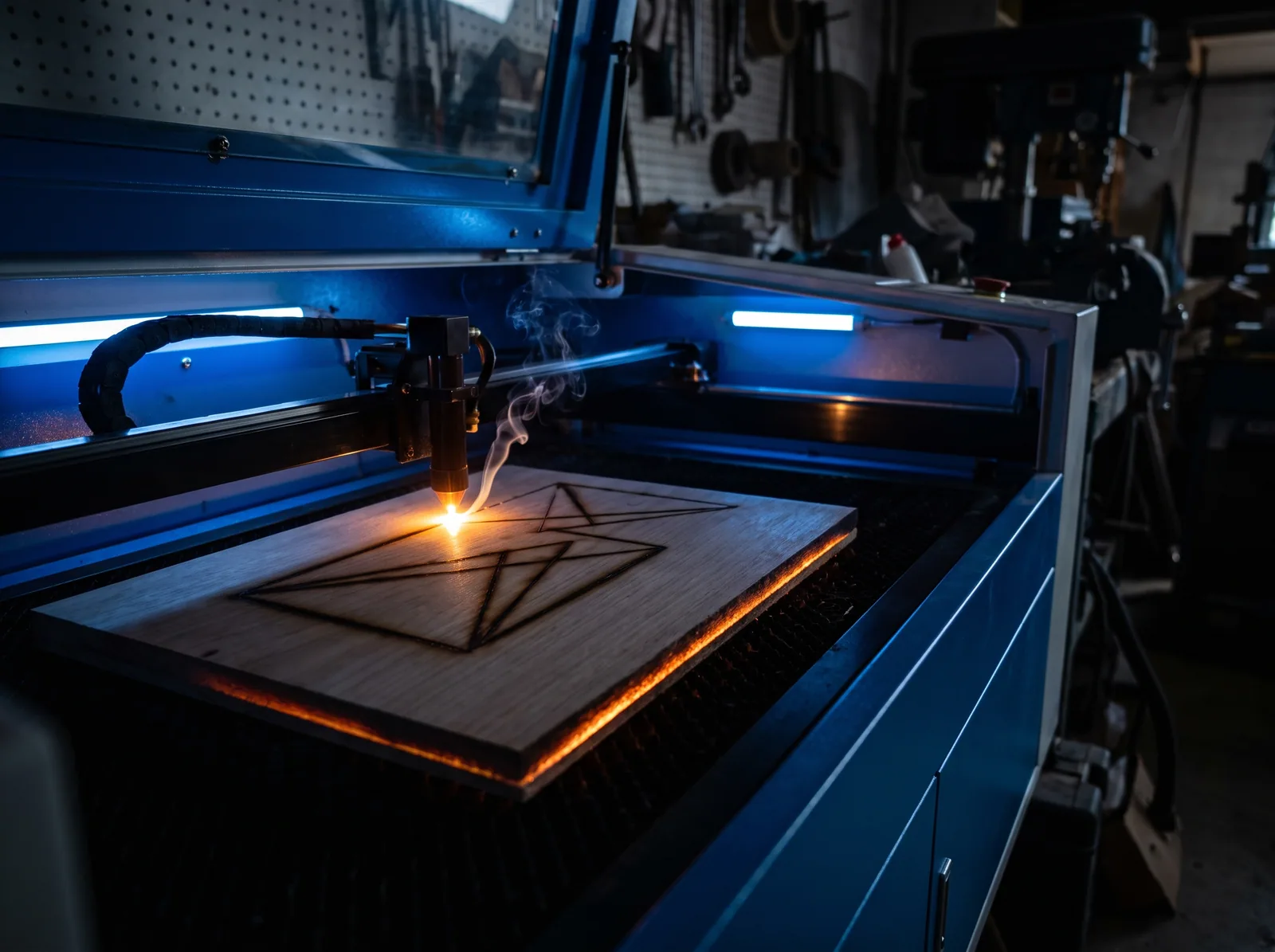 Incisione laser — scatto 1